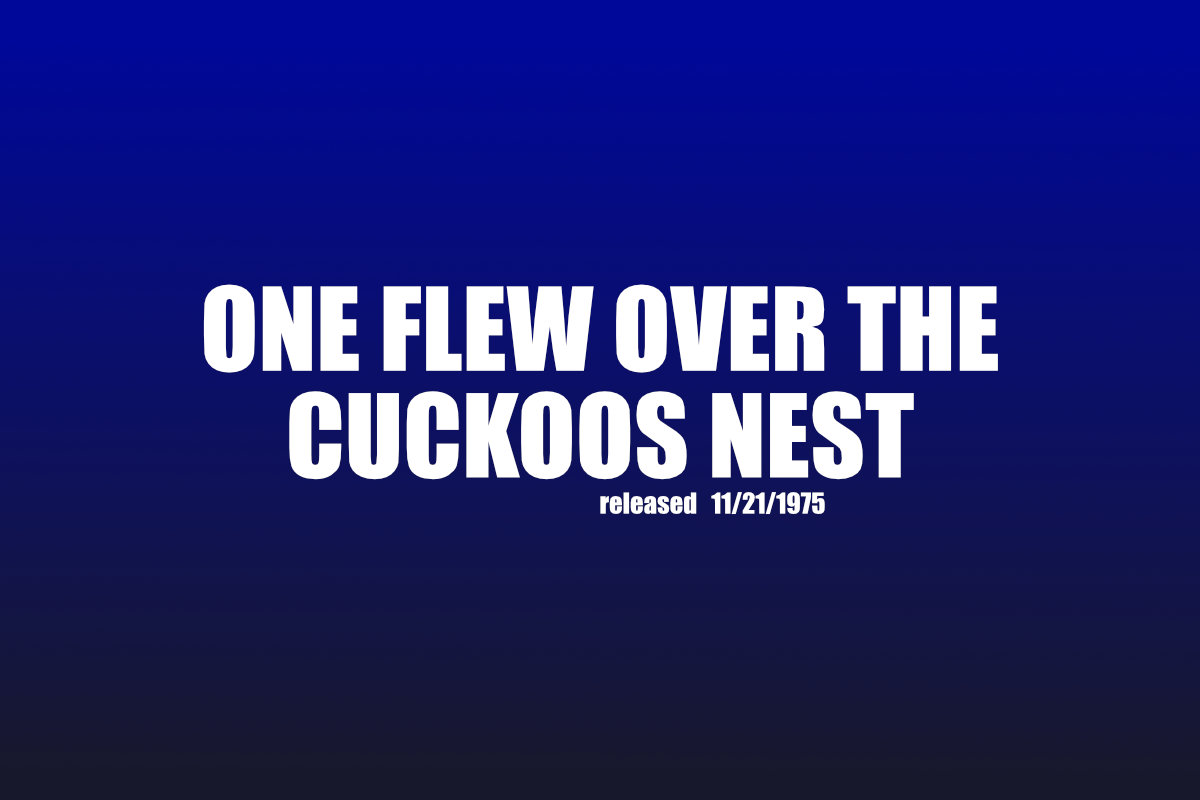 One Flew Over the Cuckoos Nest - Video