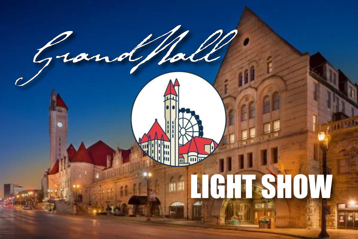 Union Station 3D Light Show - Video