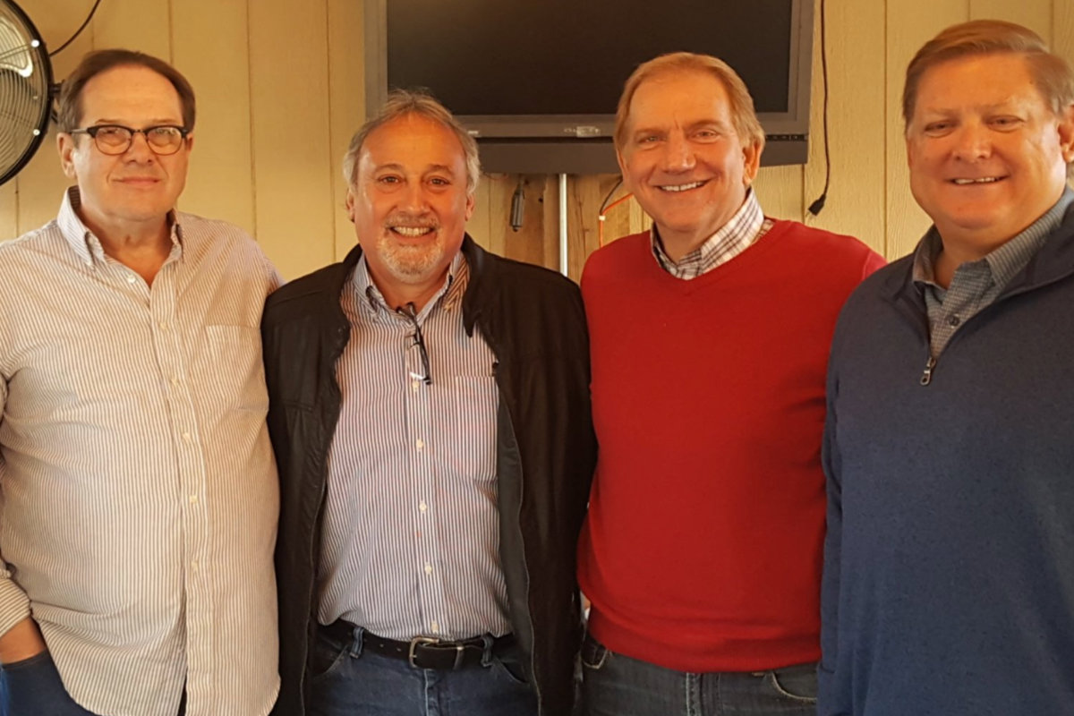 Ron A., Tony F., Mark C., Bob W.