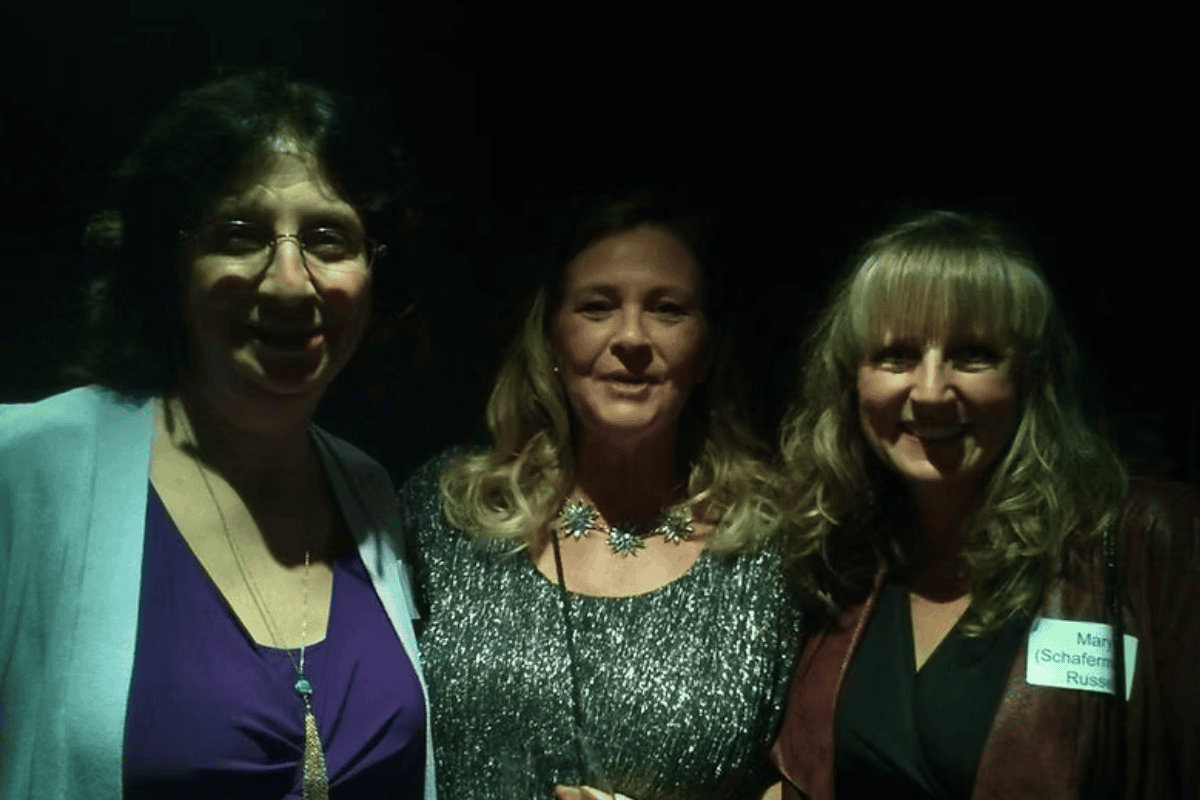 Debbie, Carla, Mary - 40th Reunion