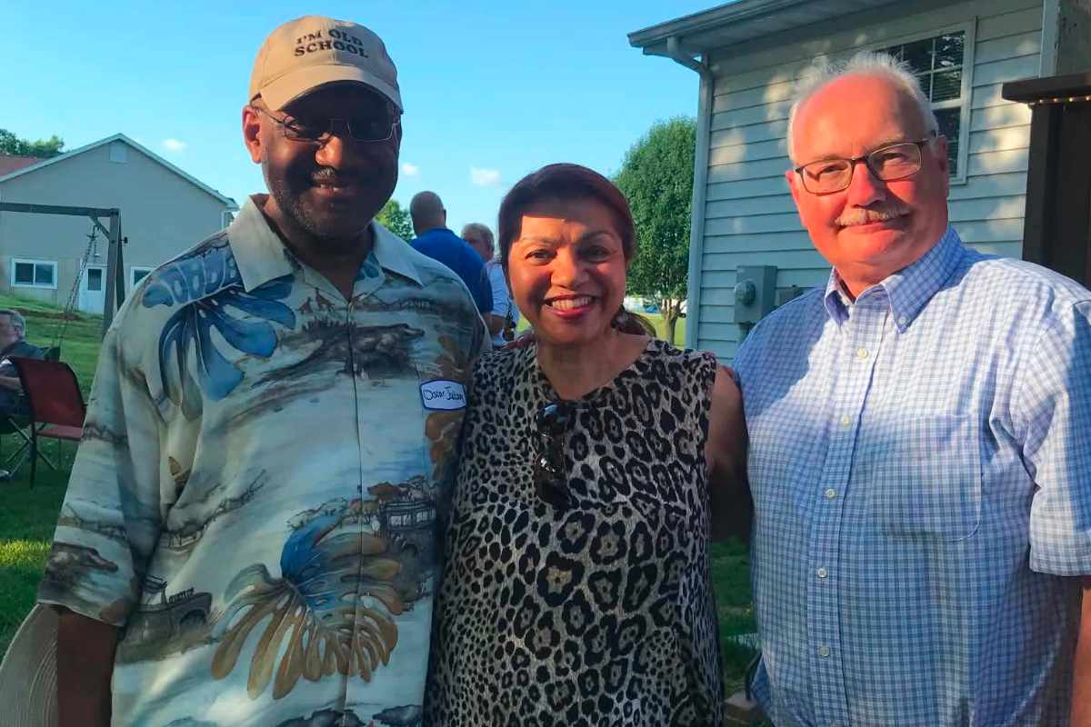 Oscar, Sheryl, John