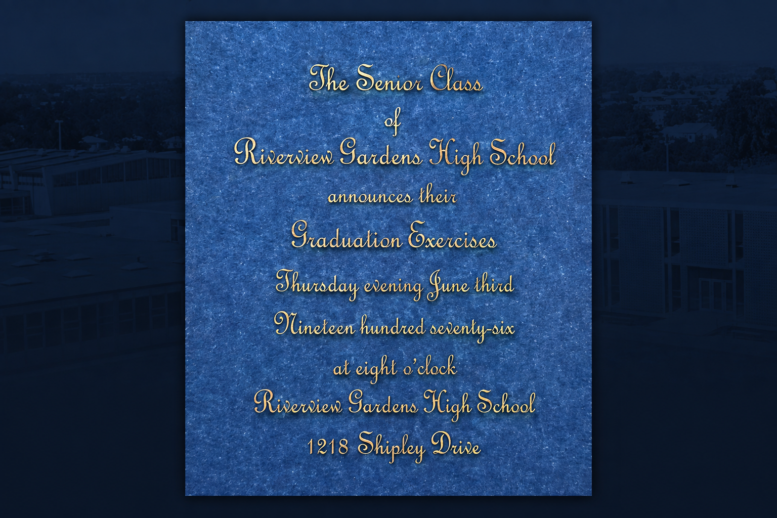 Graduation Announcement (inside)